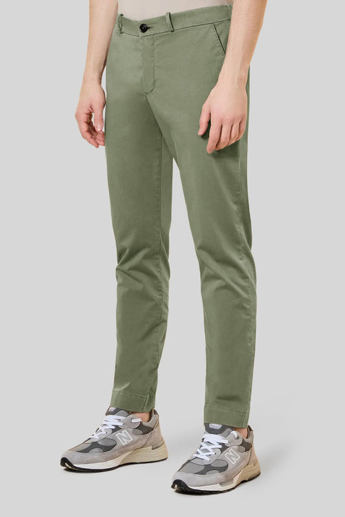 Cottech Chino Jo Pant Verde Uomo
