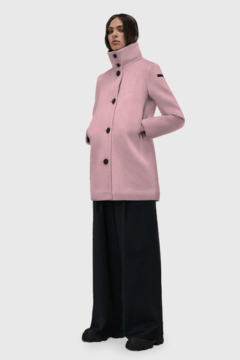 Velvet Neo Coat Wom Rosa Donna - 4