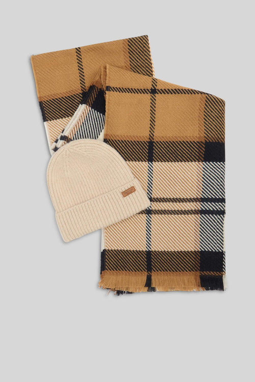 Set Regalo Cappello Pendle E Sciarpa Blair Cammello Donna