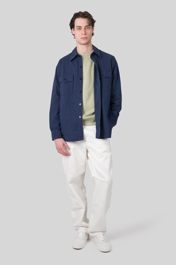 Overshirt Manteco Cpo 2.0 Blu Uomo - 2