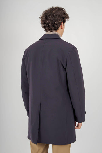 Impermeabile Perfetto Blu Navy Uomo - 3