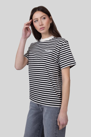 Wip T-shirt W' S/s Ezra Nero/bianco Donna - 6