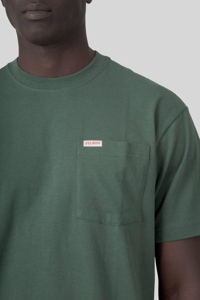 T-shirt Outfitter Pocket Verde Uomo