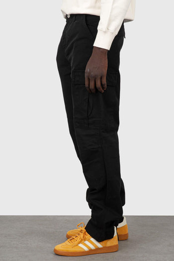 Wip Regular Cargo Pant 'moraga' Twill Nero Uomo - 4