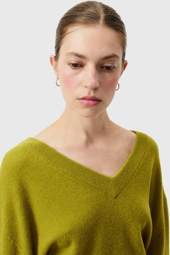 Maglia Raxow Verde Oliva Donna - 4