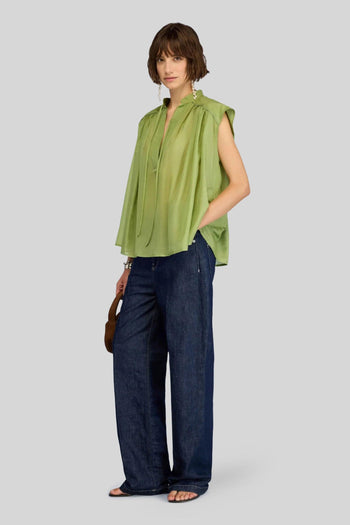 Blusa Racheal Pistacchio Donna - 4