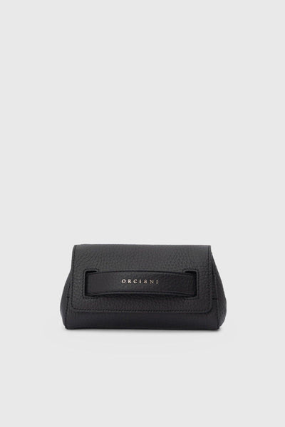 Clutch Gossip In Pelle Soft Nero Donna