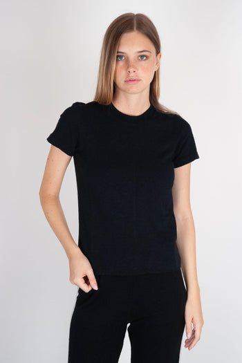 T-shirt Sonoma Nero Donna - 3