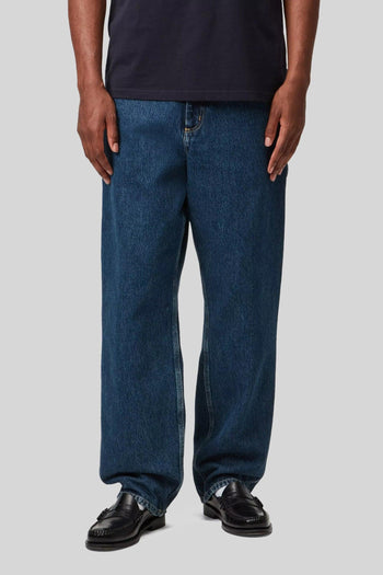 Wip Single Knee Pant Blu Medio Uomo - 2
