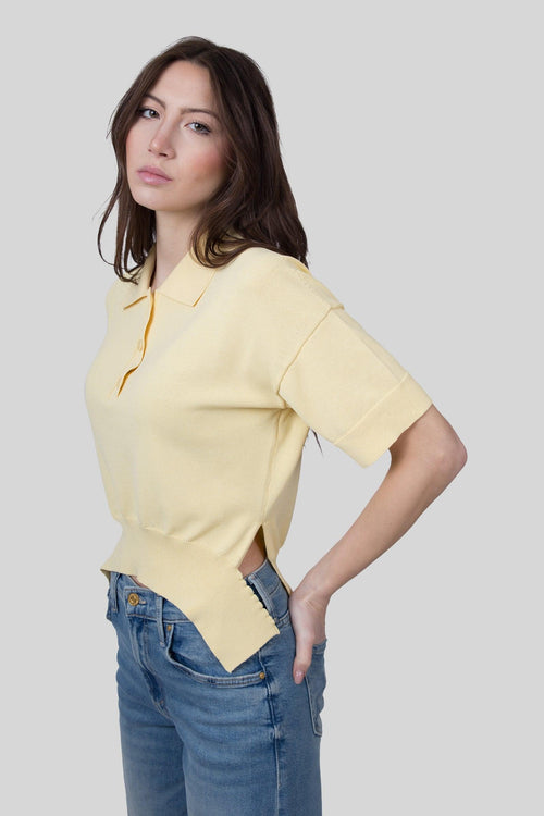 Polo Barbara Giallo Donna