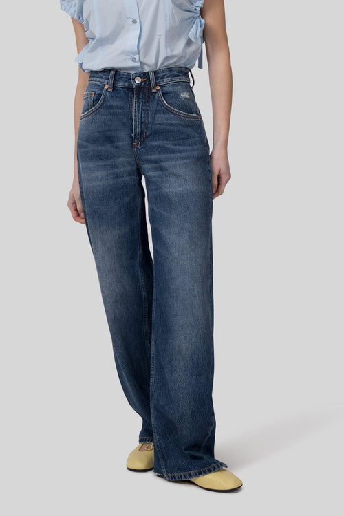 Jeans Pop Blu Medio Donna