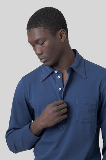 Polo Grayson Indigo Uomo - 2