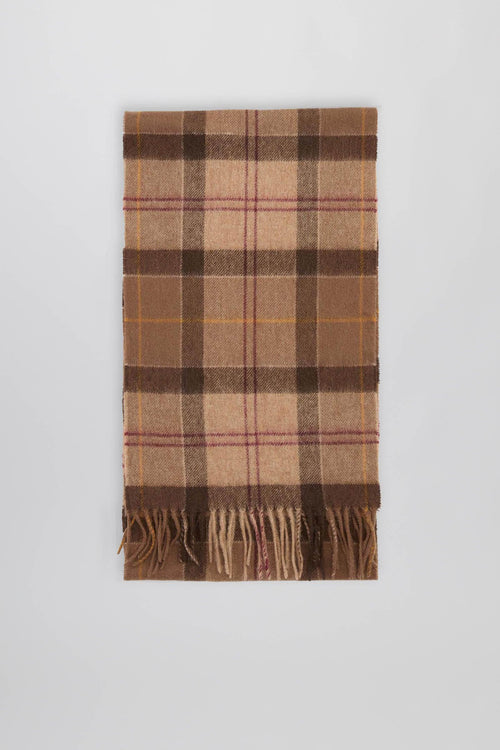 Sciarpa Tartan Nocciola Unisex