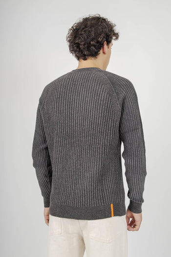 Maglia Velvet Rave Round Verde Uomo - 3