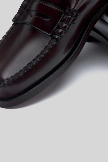 Mocassino Classic Dan Marrone/bordeaux Uomo - 5