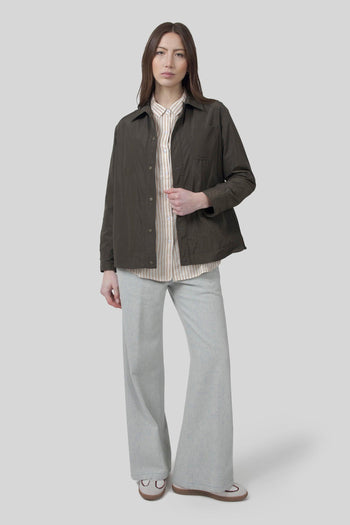 Jeans Palazzo Grigio Chiaro Donna - 7