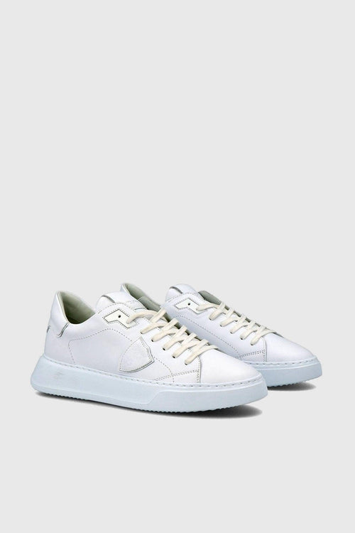 Sneaker Temple Veau Blanc Bianco Uomo - 2