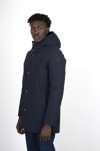 Down Under Floating Parka Blu Scuro Uomo - 3