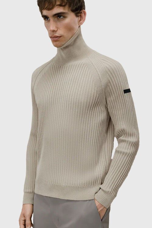 Maglia Velvet Rave Turtleneck Sabbia Uomo