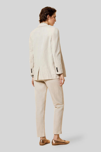 Lynco Boyfriend Wom Blazer Sabbia Donna - 3
