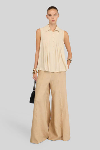 Blusa Alysia Gesso Donna - 2