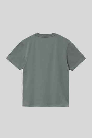 Wip W' S/s Pocket T-shirt Verde Donna - 2