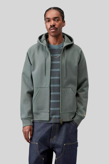 Wip Hooded Chase Jacket Verde Uomo - 4