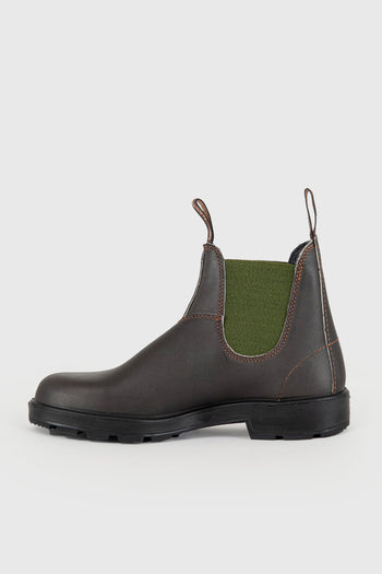 Stivaletto Beatle 519 Stout Brown & Olive Marrone/verde Uomo - 4