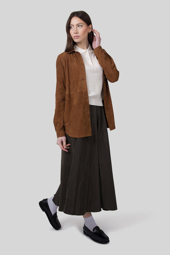 Camicia Filipa Nocciola Donna - 2