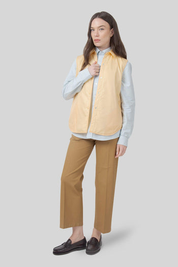 Gilet Dot Giallo Donna - 2