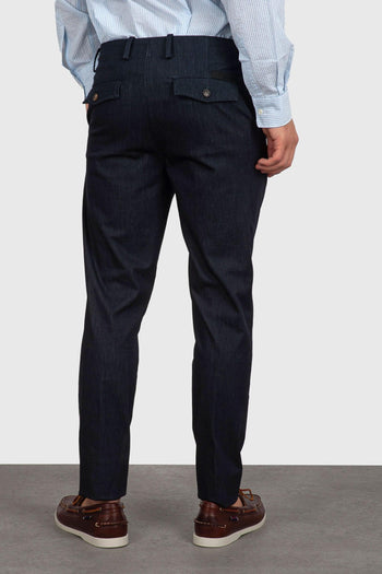 Marina Week End Pant Blu Scuro Uomo - 3