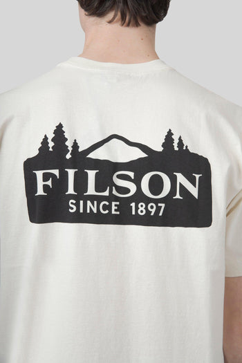 T-shirt Scenic Graphic Bianco Off Uomo - 2