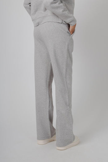 Max Mara Pantalone In Felpa Folk Grigio Chiaro Donna - 3