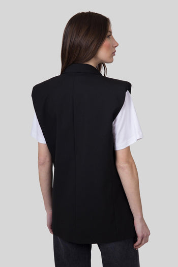 Gilet Ivo Nero Donna - 3