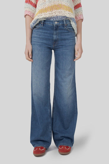 Jeans The Rerun Zip Sneak Blu Medio Donna - 6