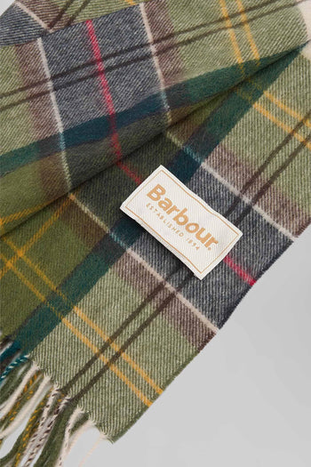 Sciarpa Serena Tartan Verde Unisex - 2