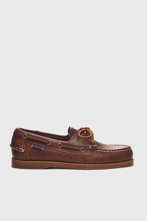Docksides Portland Waxed Marrone Uomo
