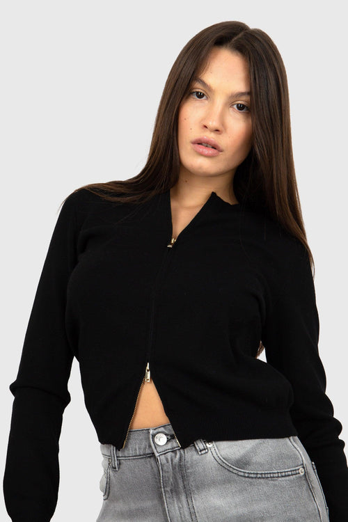 Cardigan Isolda Nero Donna - 2