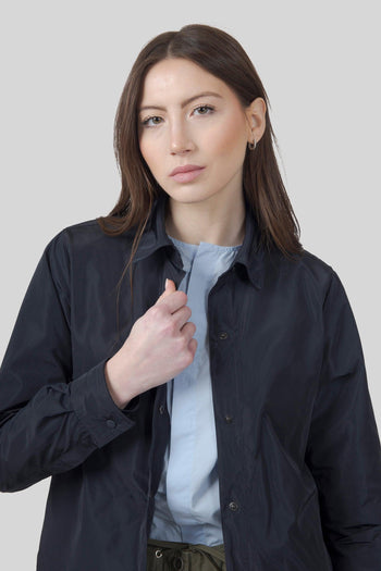Camicia Glue Sfoderata Poliestere Tecnico Blu Scuro Donna - 2
