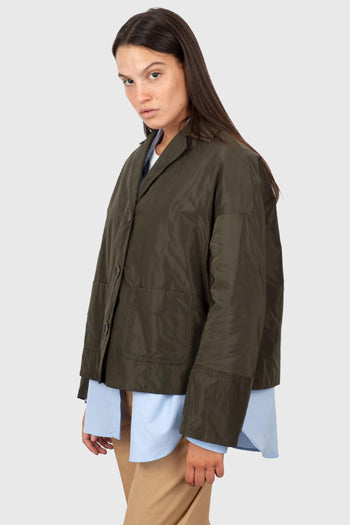 Giacca Romy Verde Militare Donna - 3