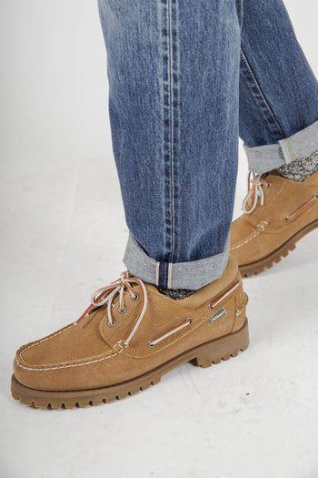 Jeans Regular Tapered Japan Blu Medio Uomo - 4