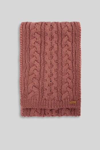 Set Cappello E Sciarpa Penshaw Rosa Antico Donna - 6