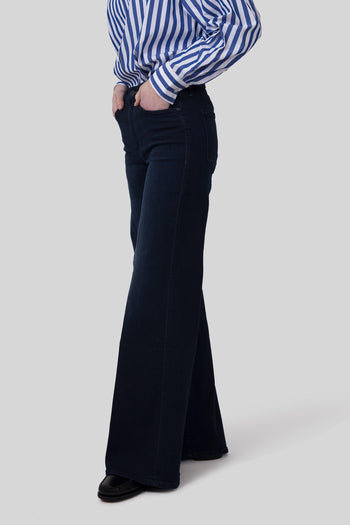 Jeans The Twister Sneak Blu Scuro Donna - 5