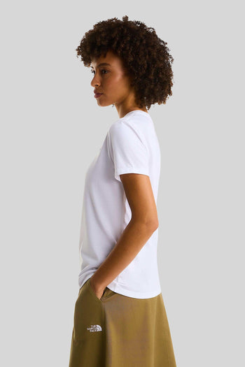 T-shirt W Evolution Simple Dome Slim Bianco Donna - 4