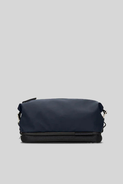 Otaru Wash Bag Blu Navy Unisex