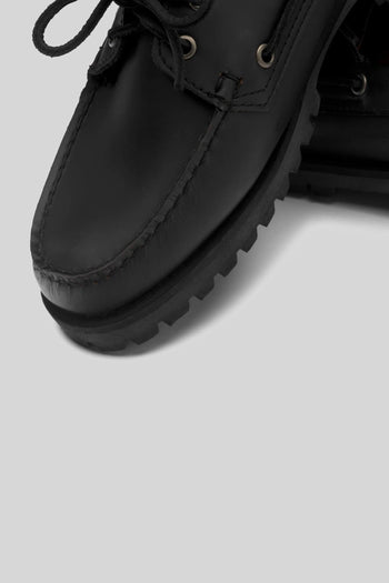 Mocassino Ranger Waxy Woman Nero Donna - 6