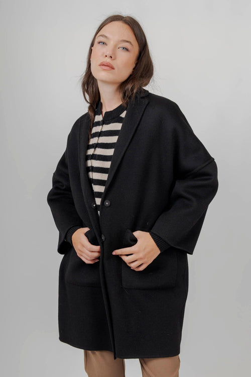 Cappotto Sigmund Nero Donna