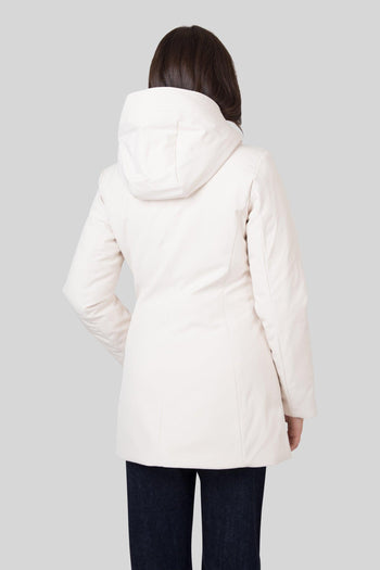 Firth Parka In Tech Softshell Panna Donna - 5