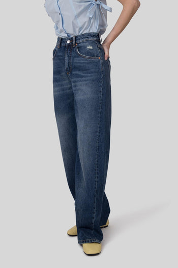 Jeans Pop Blu Medio Donna - 5