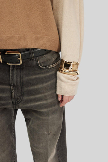 Maglia Raphael Beige/grigio Donna - 3